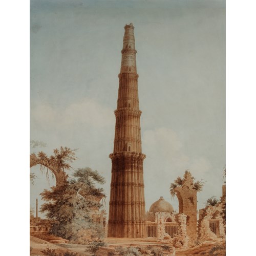 Painting of the Qutb Minar